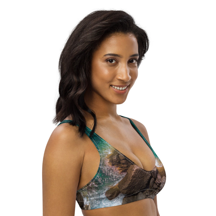 Ametrine Recycled Padded Bikini Top