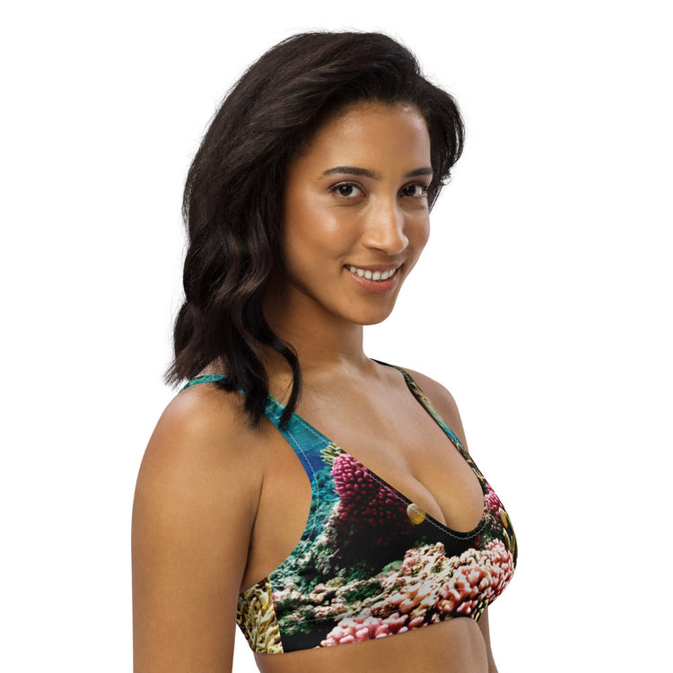 Clowning Glory Recycled Padded Bikini Top