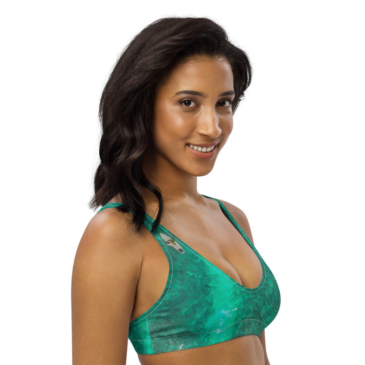 Tranquil Recycled Padded Bikini Top