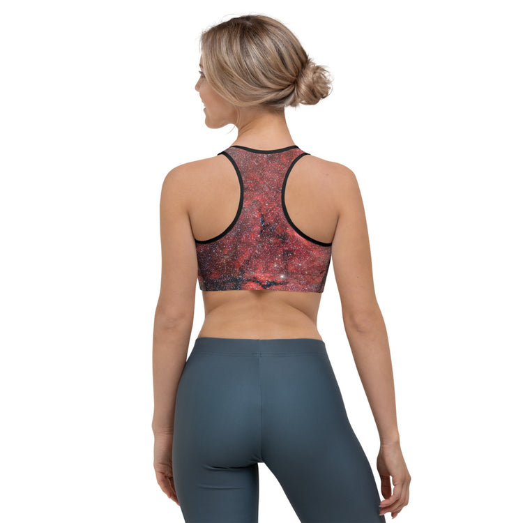 Pink Explosion Non-Padded Sports Bra