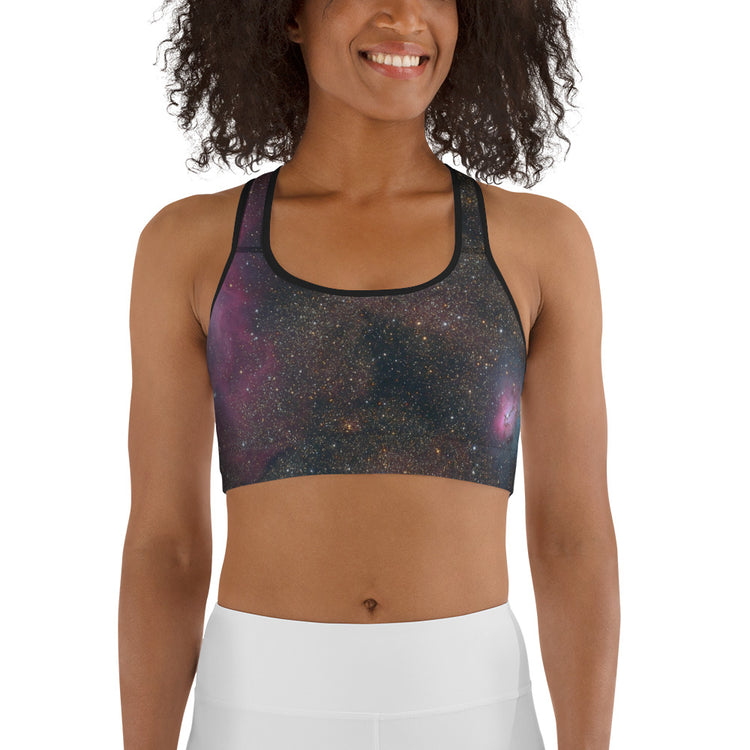 Intergalactic Non-Padded Sports Bra