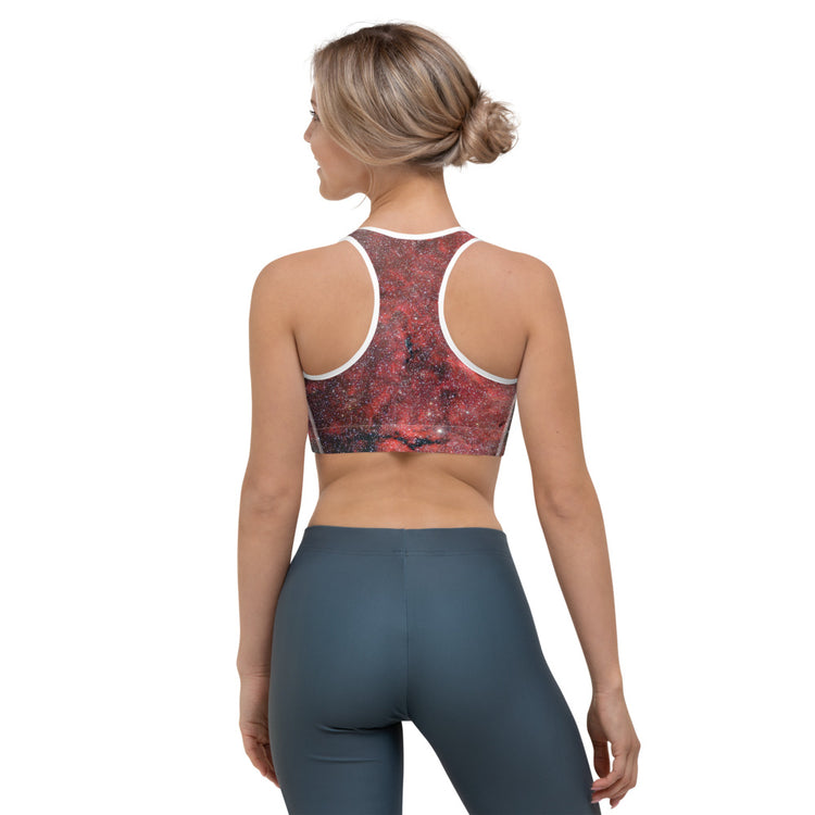 Pink Explosion Non-Padded Sports Bra