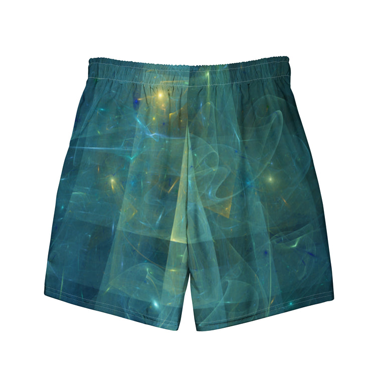 Flying Saucer Men's Swim Trunks