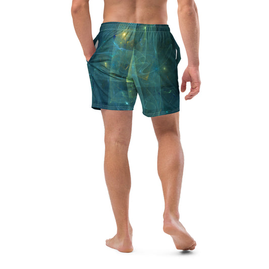 Flying Saucer Men's Swim Trunks