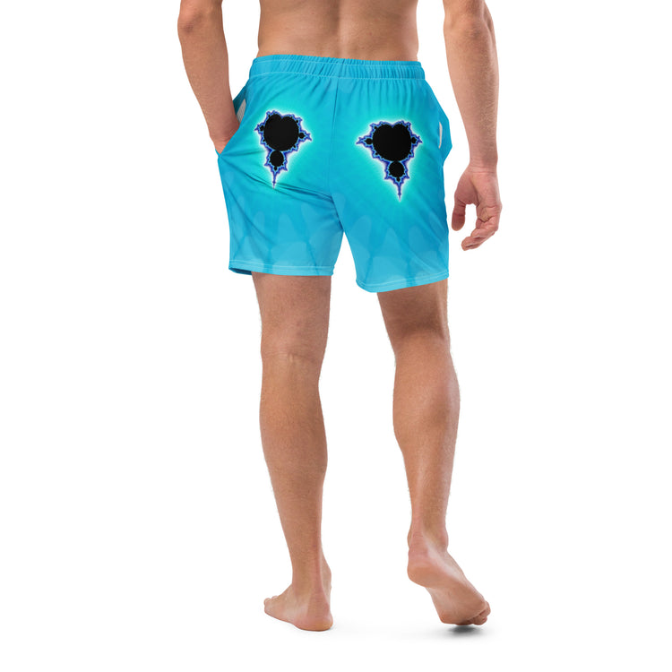 Droplets Men's Swim Trunks