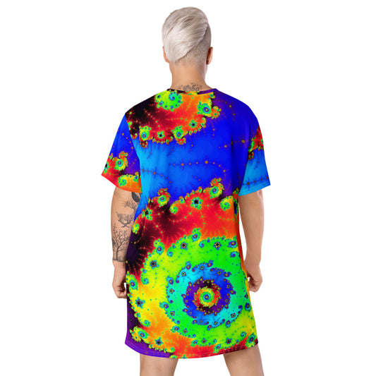 Back To Reality Oversized T-Shirt Dress