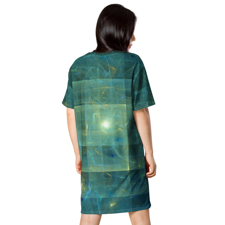 Flying Saucer Oversized T-Shirt Dress