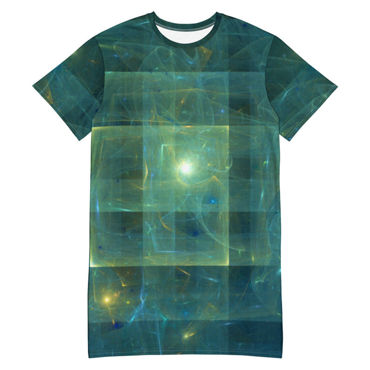 Flying Saucer Oversized T-Shirt Dress
