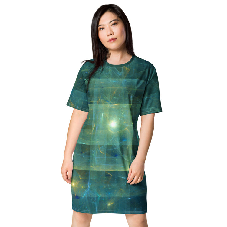 Flying Saucer Oversized T-Shirt Dress