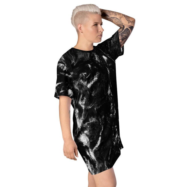 Vortex Oversized T-Shirt Dress