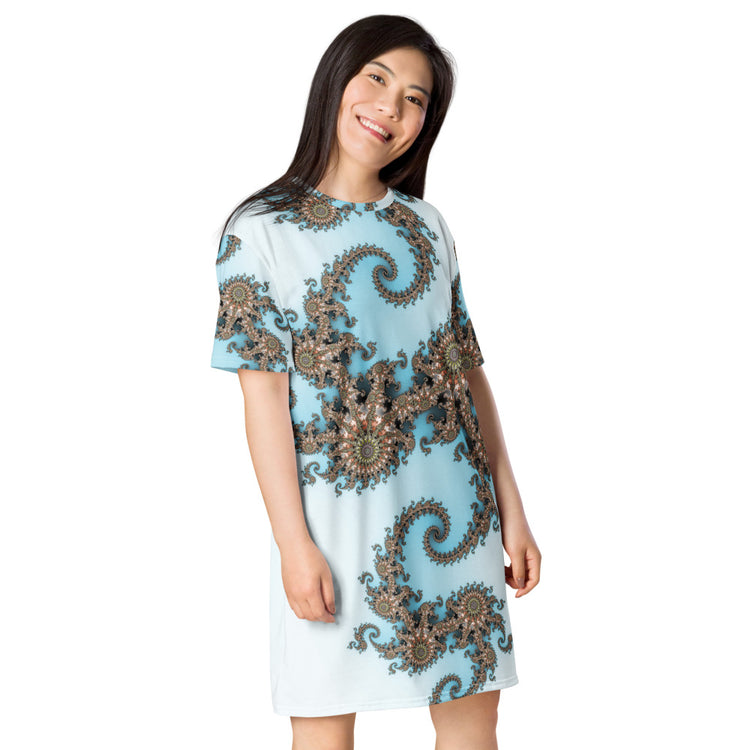 Higher State Of Consciousness Oversized T-Shirt Dress