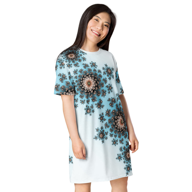 Higher State Of Happiness Oversized T-Shirt Dress