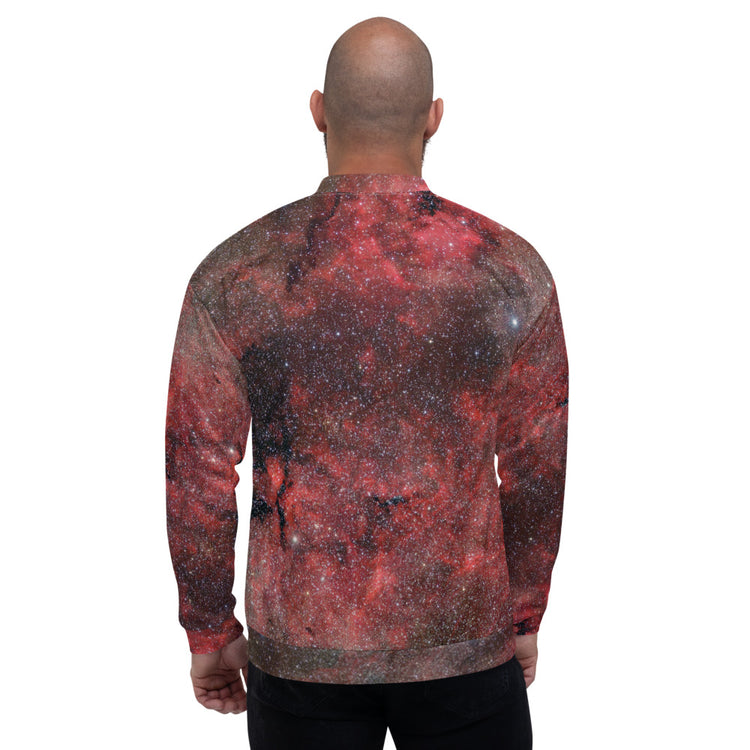 Pink Explosion Unisex Bomber Jacket