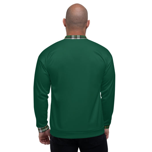 Highland Tradition Unisex Bomber Jacket - Flag Green