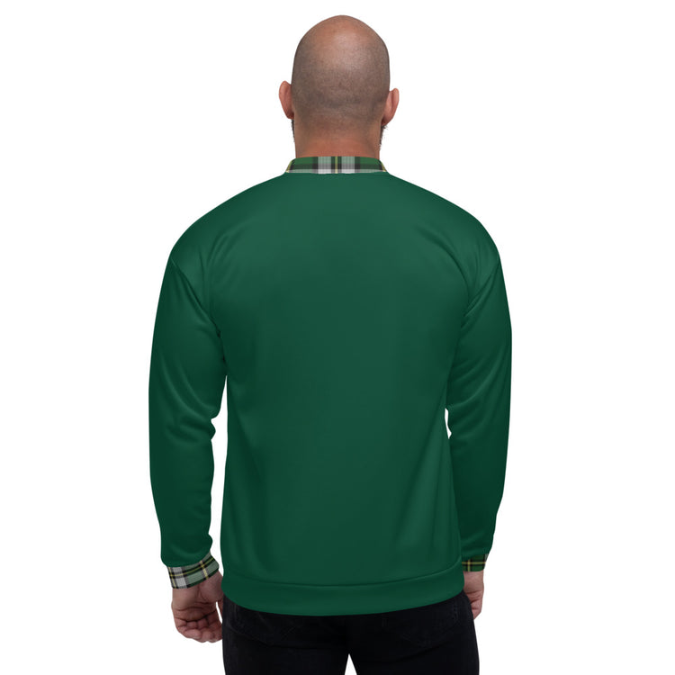 Highland Tradition Unisex Bomber Jacket - Flag Green