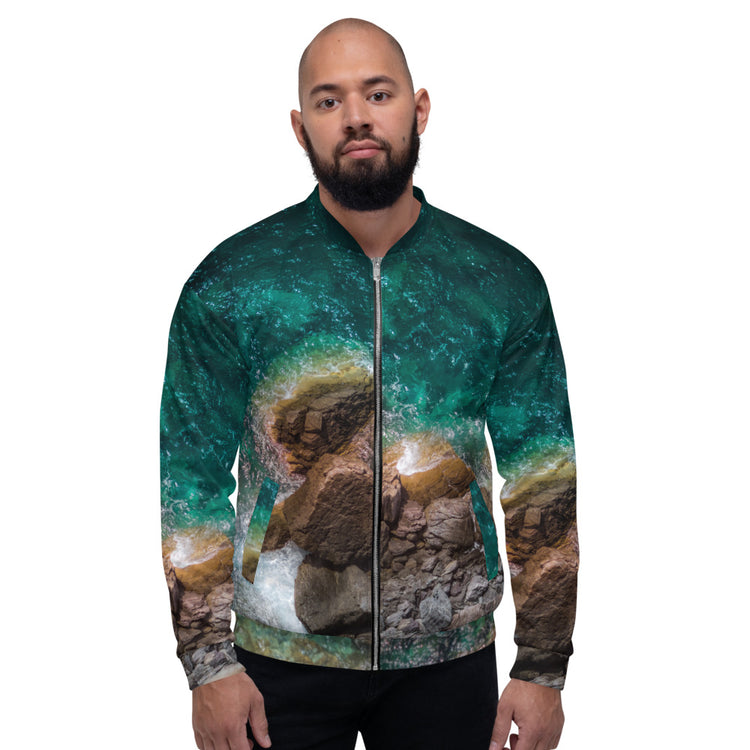 Ametrine Unisex Bomber Jacket