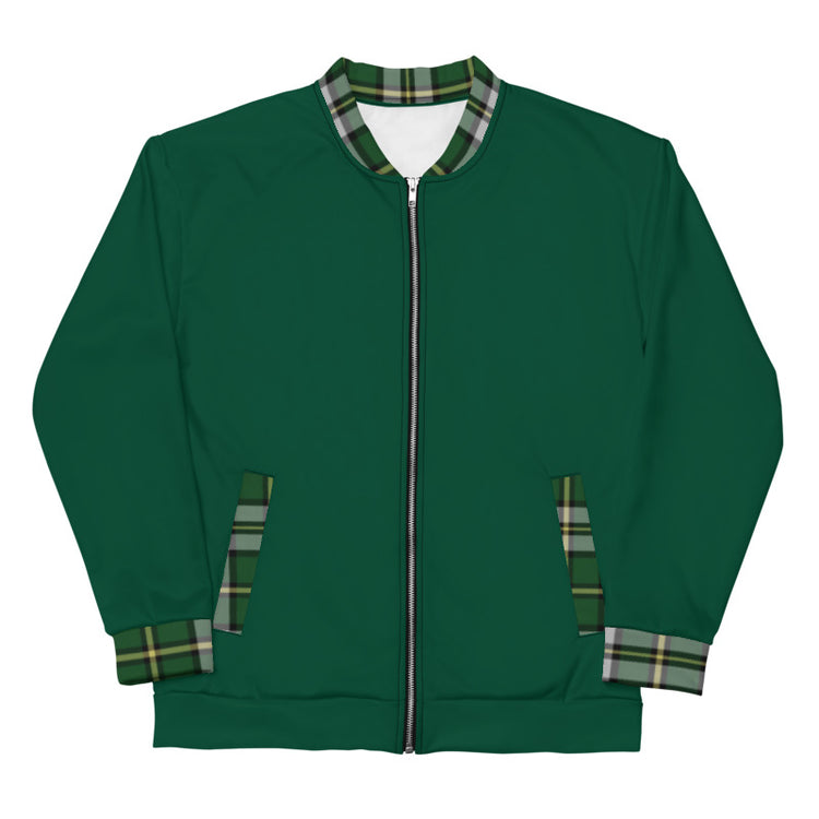 Highland Tradition Unisex Bomber Jacket - Flag Green