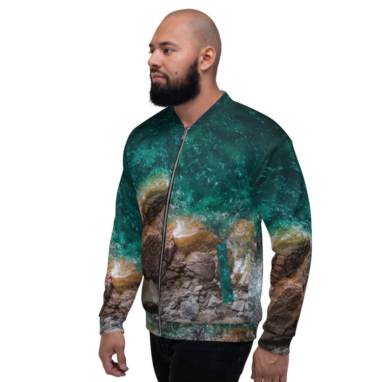 Ametrine Unisex Bomber Jacket