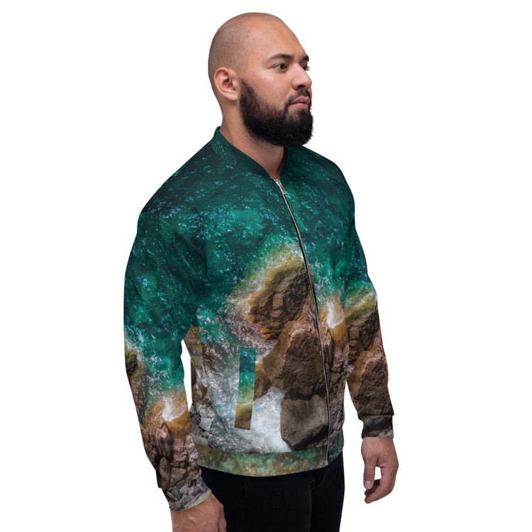 Ametrine Unisex Bomber Jacket