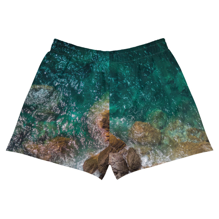 Ametrine Women's Athletic Short Shorts