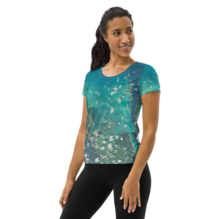 Flutter Women's Athletic T-Shirt