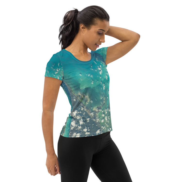 Flutter Women's Athletic T-Shirt