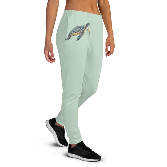 Breath Of Air Women's Joggers - Aquagreen
