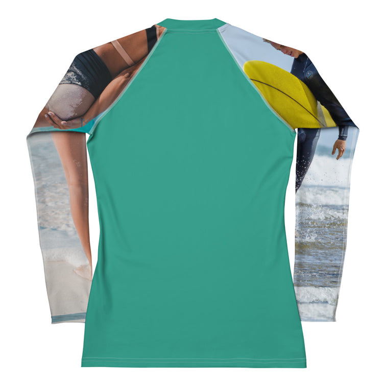 Cheeky Dude Women's Rash Guard