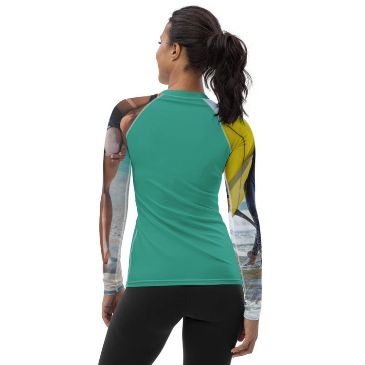 Cheeky Dude Women's Rash Guard