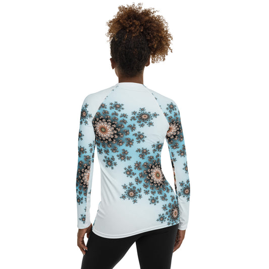 Higher State Of Happiness Women's Rash Guard
