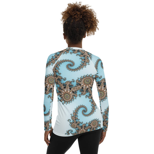 Higher State Of Consciousness Women's Rash Guard