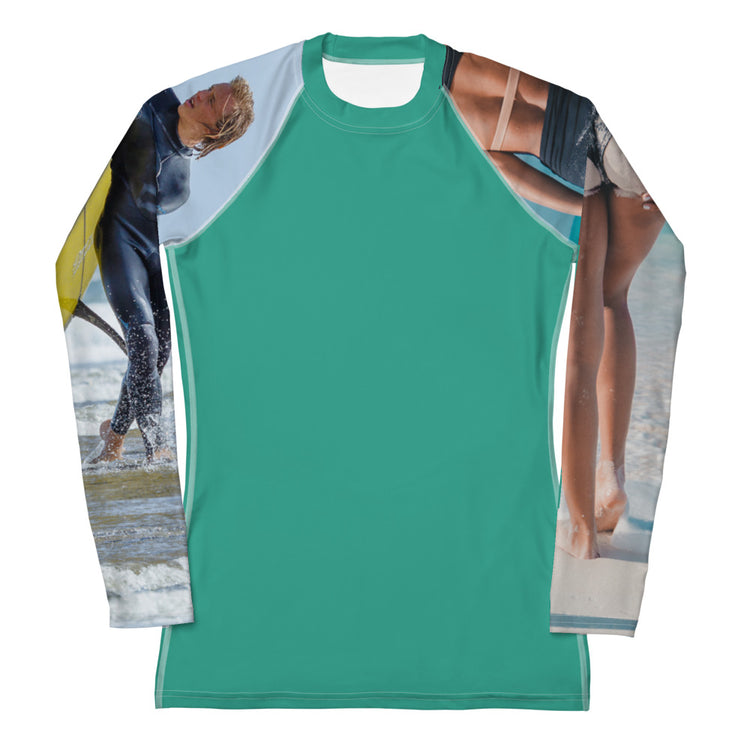 Cheeky Dude Women's Rash Guard