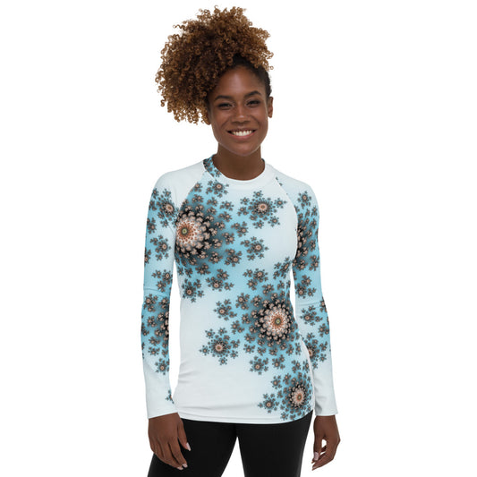 Higher State Of Happiness Women's Rash Guard