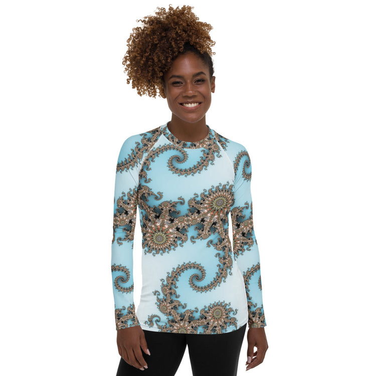 Higher State Of Consciousness Women's Rash Guard