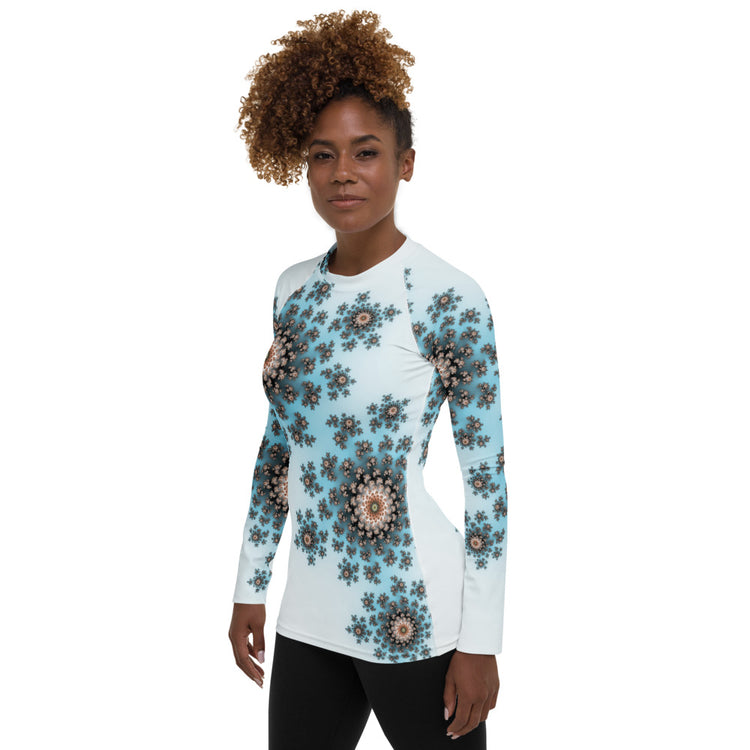 Higher State Of Happiness Women's Rash Guard