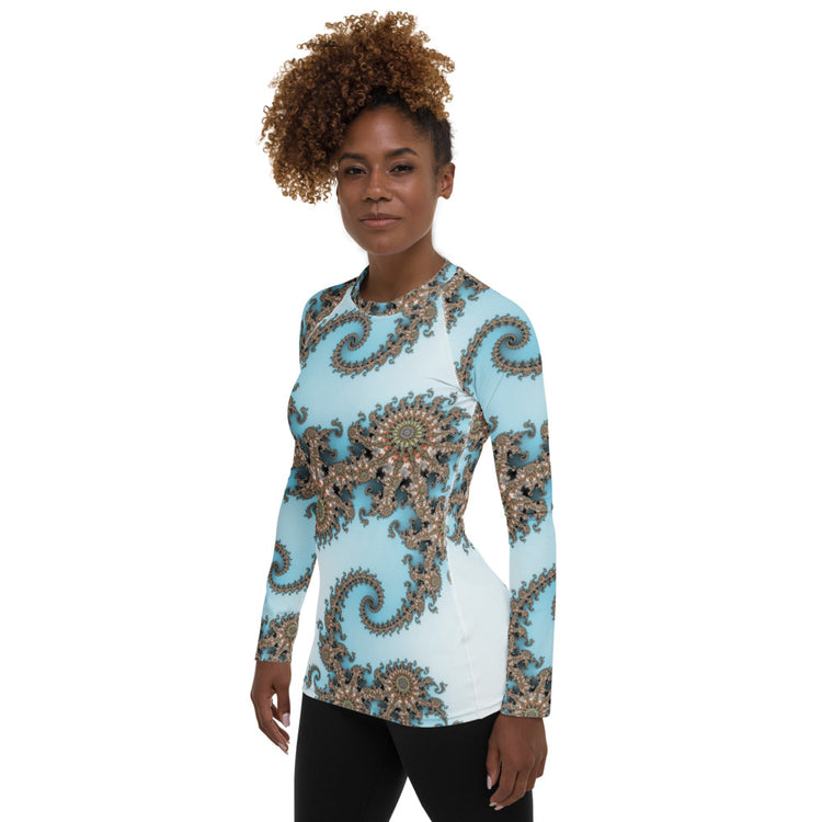 Higher State Of Consciousness Women's Rash Guard