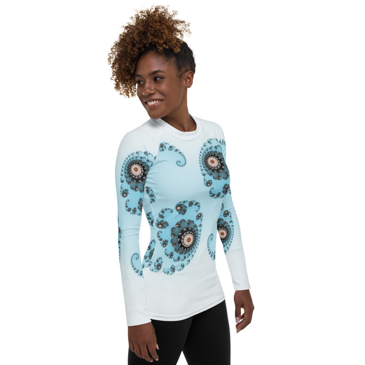Higher State Of Wholeness Women's Rash Guard
