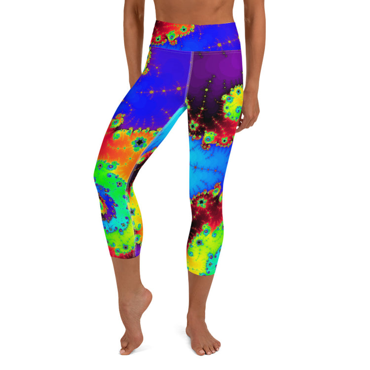 Back To Reality Yoga Capri Leggings