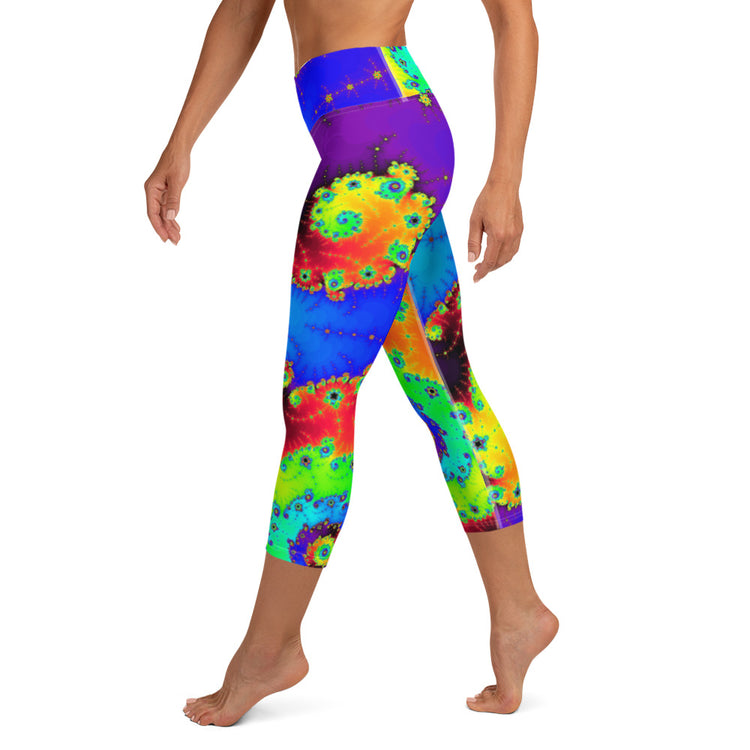 Back To Reality Yoga Capri Leggings