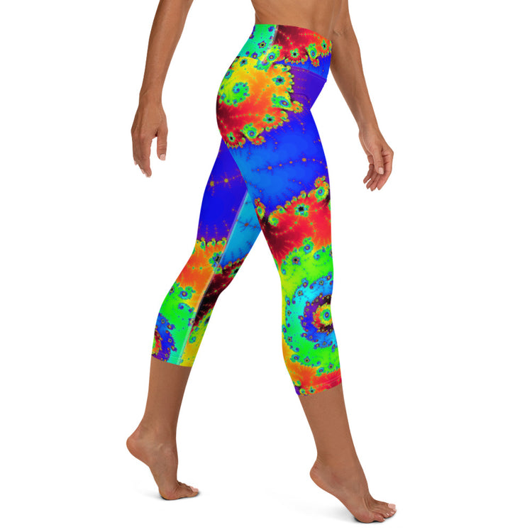 Back To Reality Yoga Capri Leggings