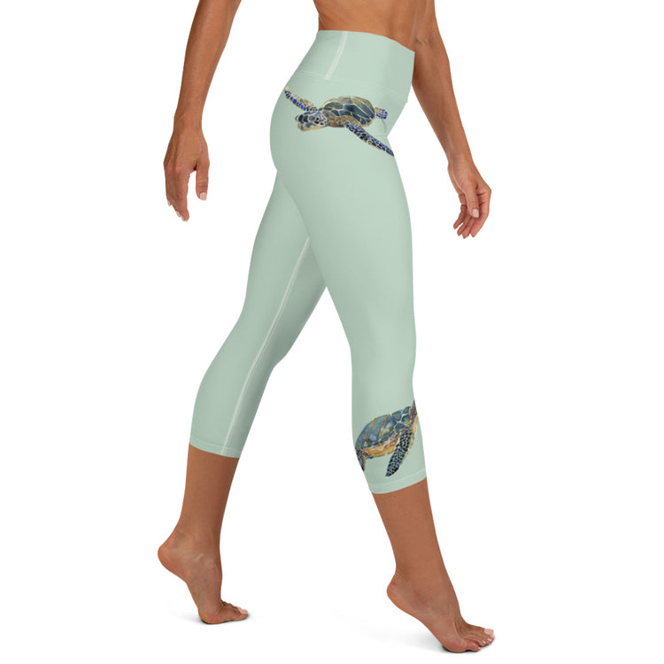 Breath Of Air Yoga Capri Leggings