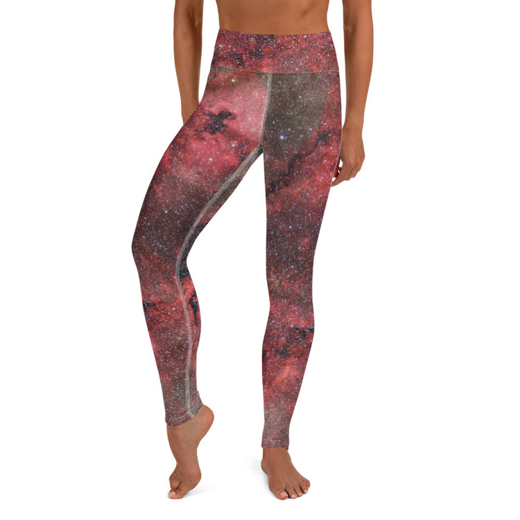 Pink Explosion Yoga Leggings