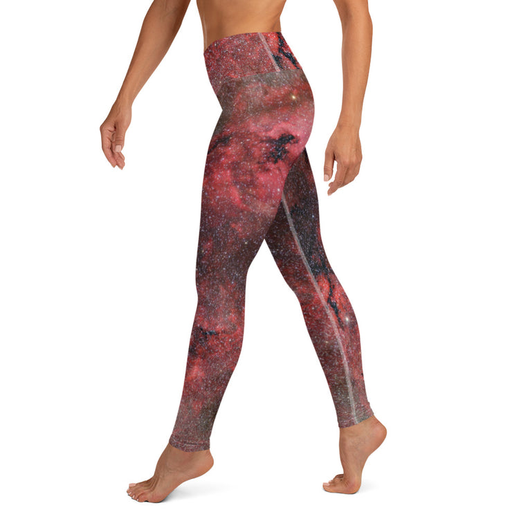 Pink Explosion Yoga Leggings