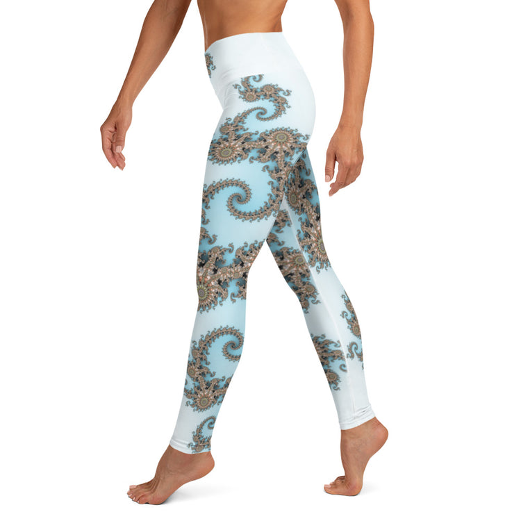 Higher State Of Consciousness Yoga Leggings