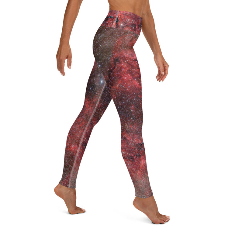 Pink Explosion Yoga Leggings