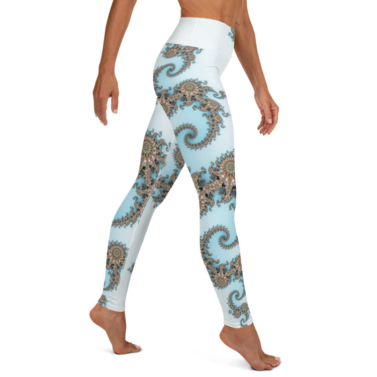 Higher State Of Consciousness Yoga Leggings