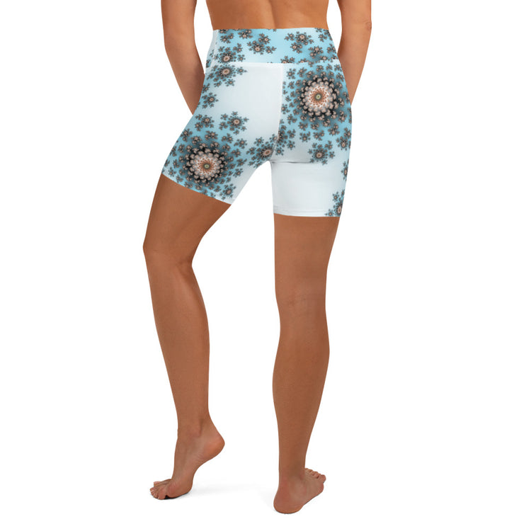 Higher State Of Happiness Yoga Shorts