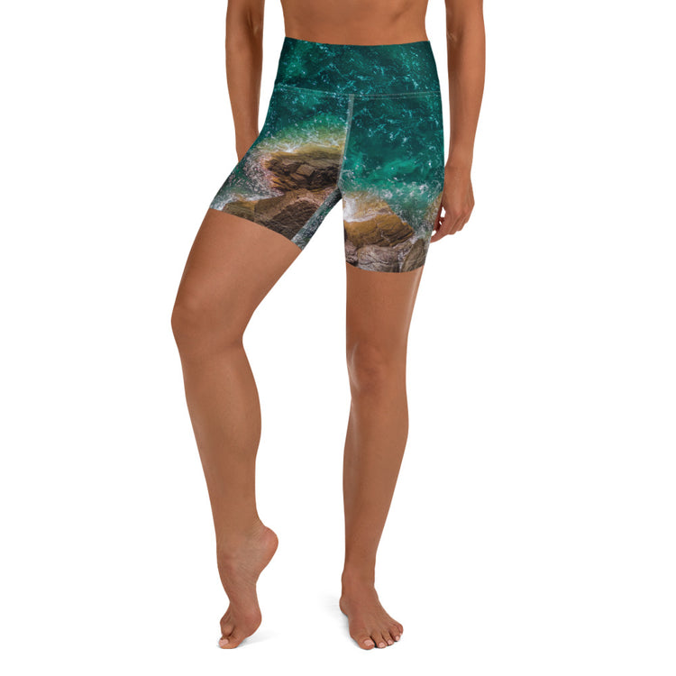 Ametrine Yoga Shorts
