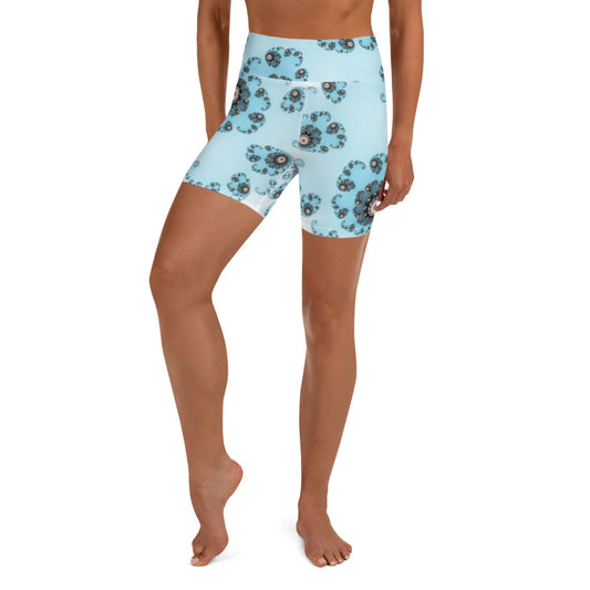 Higher State Of Wholeness Yoga Shorts