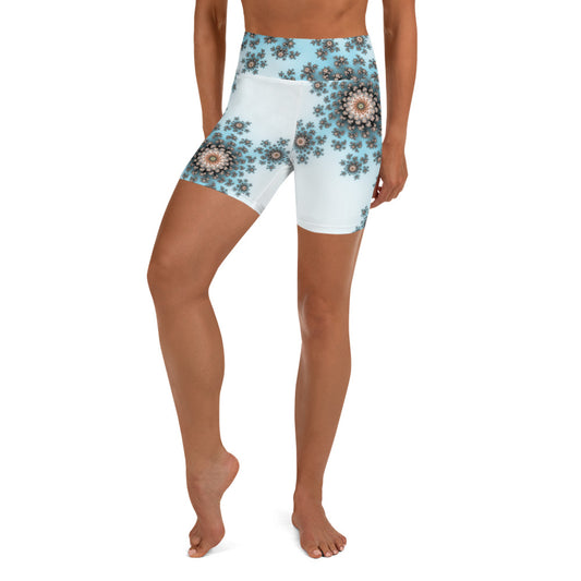 Higher State Of Happiness Yoga Shorts